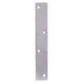 Prosource Mending Plate, 8 in L, 114 in W, Steel, Galvanized, Screw Mounting MP-Z08-01PS